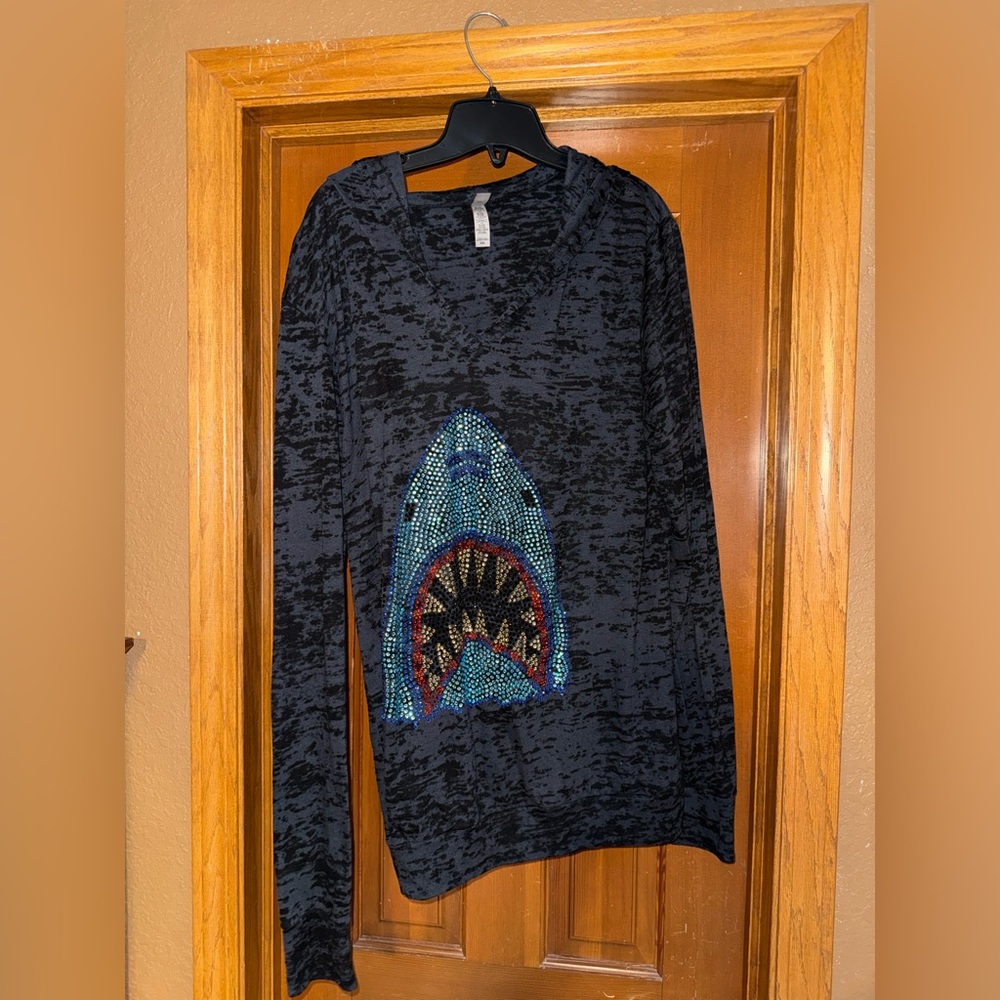 Next level hooded tee